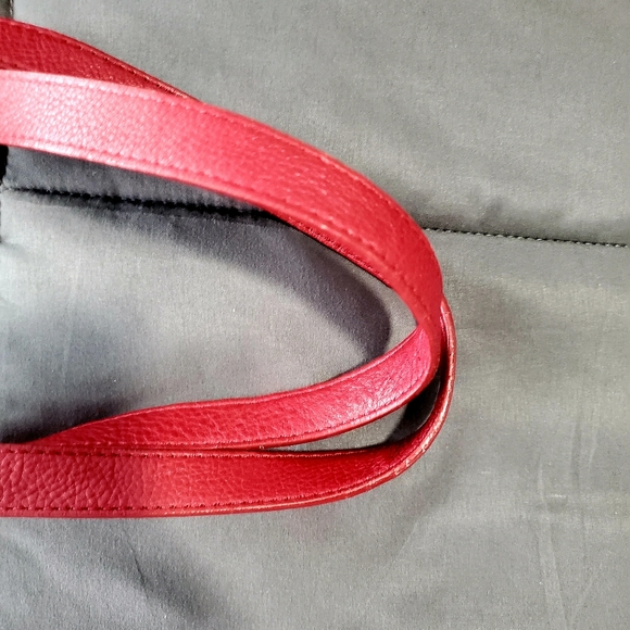 Express Design Studio Large Leather Tote - Picture 4 of 7